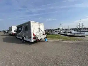 Camper plaats jachthaven Dinteloord